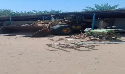Agricultural equipment in Wadi Al-Dawasir 
